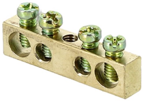 Шина EKF PROxima PEN "земля-ноль" 6х9мм 4/1 4 группы крепление по центру фото Шина EKF PROxima PEN "земля-ноль" 6х9мм 4/1 4 группы крепление по центру картинка